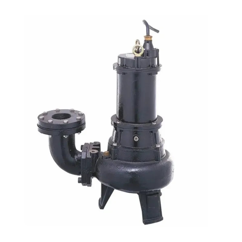 Sewage Wastewater Pump black industrial design.