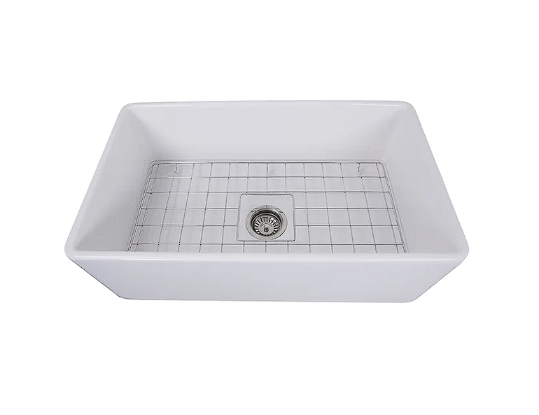 Nantucket Sinks 30" Fireclay Farmhouse Kitchen Sink (image 2)