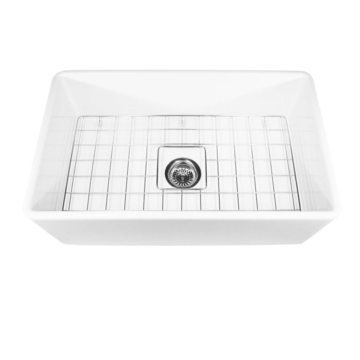 Nantucket Sinks 30" Fireclay Farmhouse Kitchen Sink