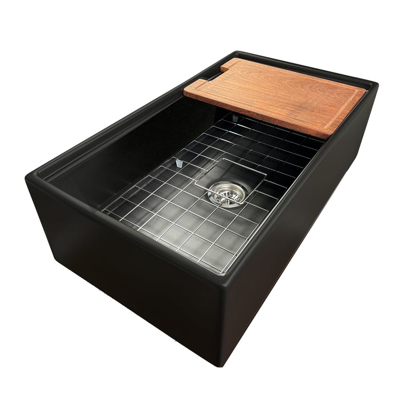 Nantucket Sinks T-PS33 33-inch Workstation Apron Sink with Accessories - Parent