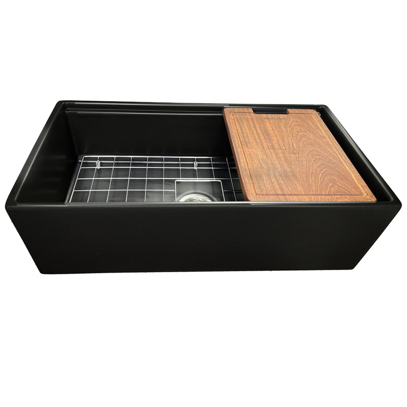 Nantucket Sinks T-PS33 33" Workstation Apron Sink with Accessories (image 3)