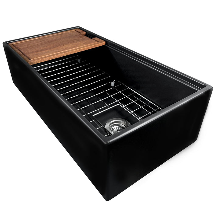 Nantucket Sinks T-PS36 36" Workstation Apron Sink with Accessories