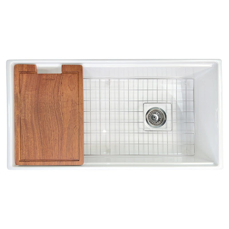 Nantucket Sinks T-PS36 36" Workstation Apron Sink with Accessories (image 4)