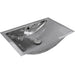 Nantucket Sinks TRS-OF Hammered Rectangle Undermount Bathroom Sink