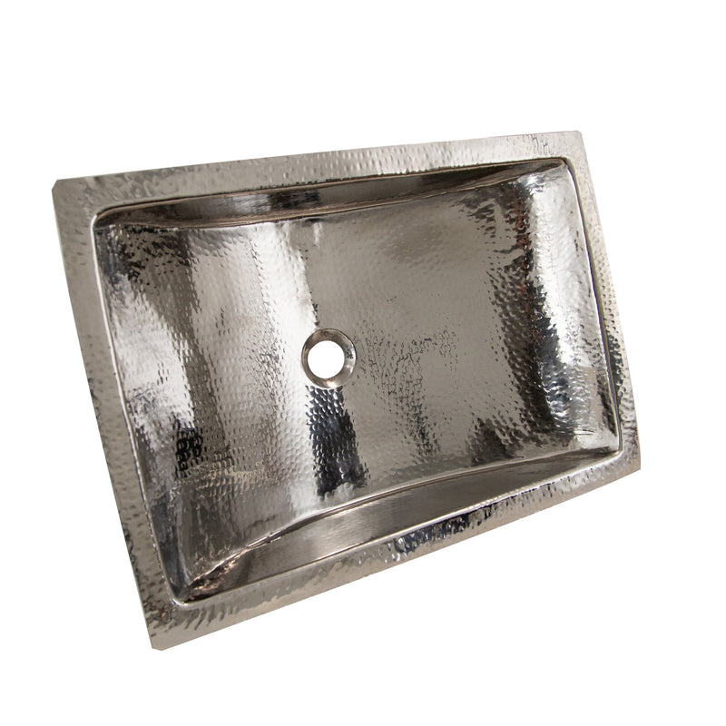 Nantucket Sinks TRS2416 Hand Hammered Bathroom Sink (image 2)