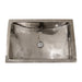 Nantucket Sinks TRS2416 Hand Hammered Bathroom Sink