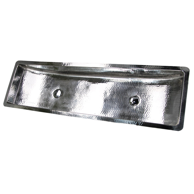 Nantucket Sinks TRS48-OF Double Trough Undermount Bathroom Sink (image 2)