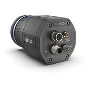 Teledyne FLIR A400 PRO angled side view with connectors and logo.