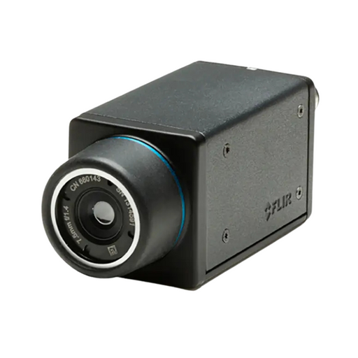 Teledyne FLIR A65sc benchtop thermal camera angled view black metal body