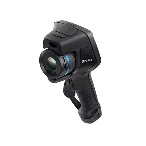 Teledyne FLIR E76 Dual FOV 24 42 angled view black body display screen visible.
