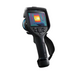 Teledyne FLIR E86 angled view thermal screen black housing blue ring.