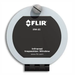 Teledyne FLIR IRW 2C Infrared IR Inspection Window front view black cover white background.