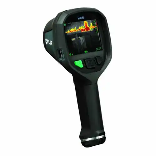 Teledyne FLIR K65 TAA angled view black body thermal screen display.