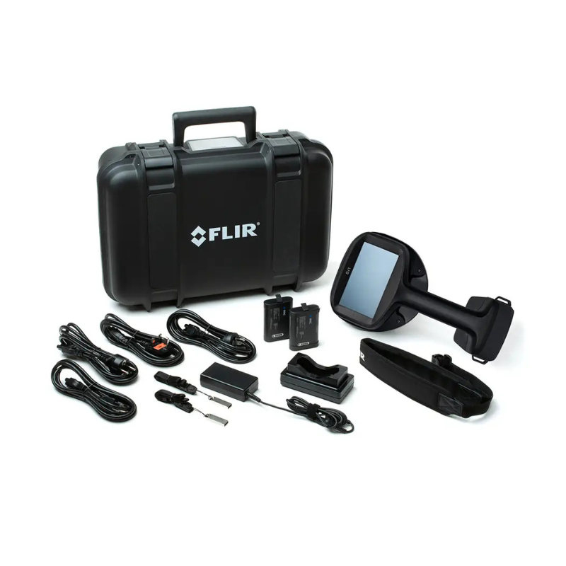 Teledyne FLIR Si1 LD no wi fi industrial acoustic camera rear view lcd screen thermal display.