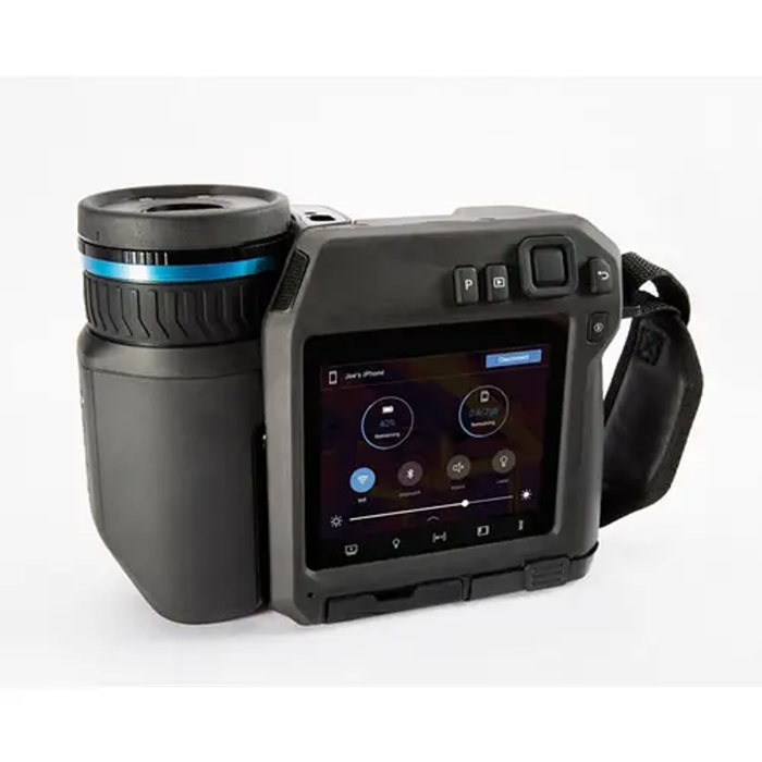 Teledyne FLIR T540 24 14 42 NIST rear view control screen interface black body.