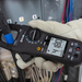 Teledyne FLIR T560 angled view inspection gloved hand electrical panel.