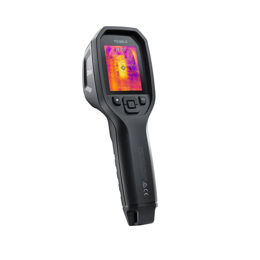 Teledyne FLIR TG165 X angled view black body thermal display.