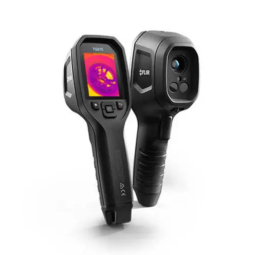 Teledyne FLIR TG275 Thermal Camera angled view dual display black body thermal screen