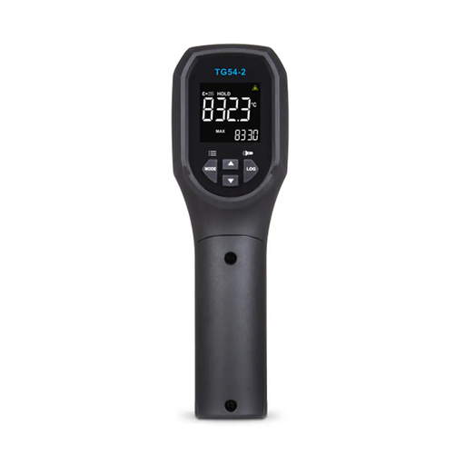 Teledyne FLIR TG54 2 spot thermometer front view digital display.