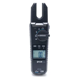 Teledyne FLIR VT8 1000 true rms open jaw voltage continuity and current tester black with digital display.