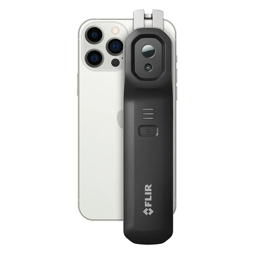 Teledyne Flir A70 Rd Kit 51 attached to smartphone black device logo visible.