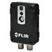 Teledyne Flir Ax8 Thermal Imaging Camera angled view black housing dual connector.