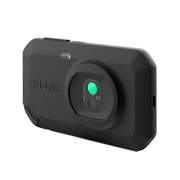 Teledyne Flir C5 Compact Thermal Camera thermal scan outdoors handheld closeup.