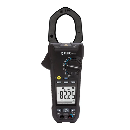 Teledyne Flir Cm85 2 front view black case digital screen.