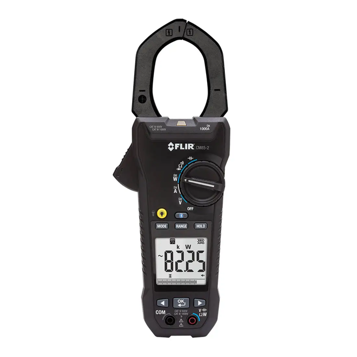 Teledyne Flir Cm85 2 front view black case digital screen.