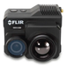 Teledyne Flir Duo Pro R 640 13mm 30hz front view black body dual lens.