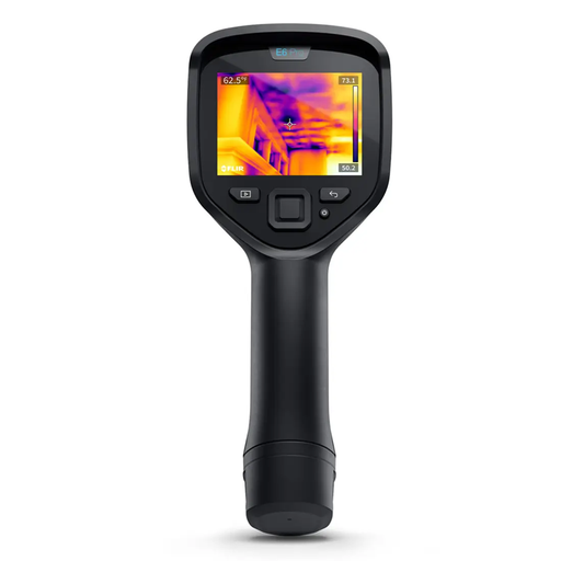 Teledyne Flir E6 Pro front view screen interface and thermal display.