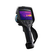 Teledyne Flir E76 42 angled view black body color screen thermal display.