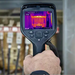 Teledyne Flir E96 24 Nist handheld operation front view electrical inspection.