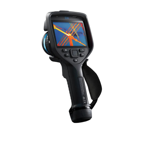 Teledyne Flir E96 dual fov angle view thermal display on screen.