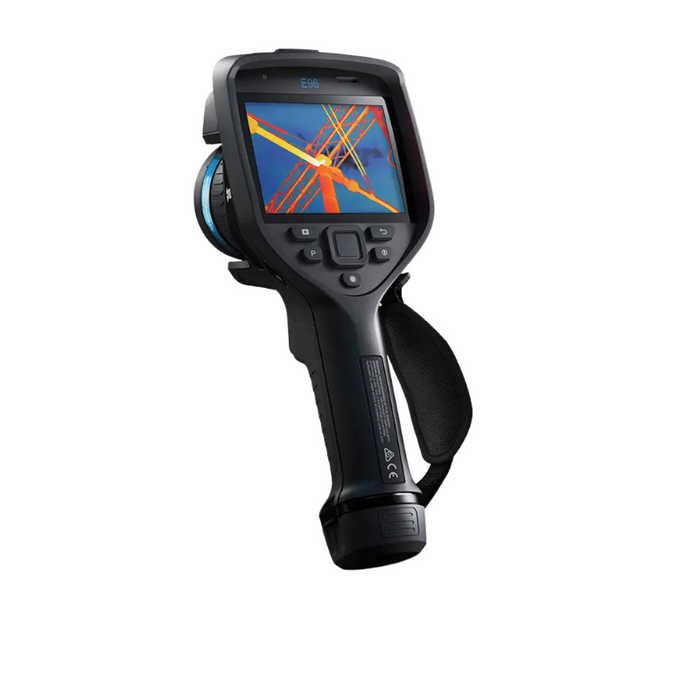 Teledyne Flir E96 dual fov angle view thermal display on screen.
