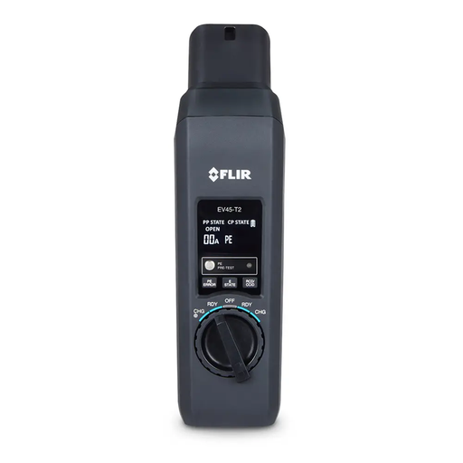 Teledyne Flir Ev45t2 front view NACS plug.