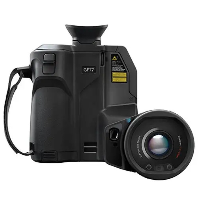 Teledyne Flir Gf77 25 Lr 6 Lr rear view detached lens visible.