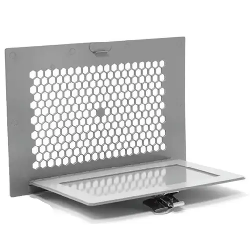 Teledyne Flir Irw 12Pc large format infrared ir aluminum inspection window open front view honeycomb vent.