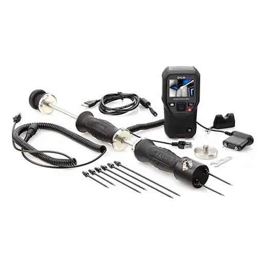 Teledyne Flir Mr160 Kit5 complete kit contents accessories laid out.