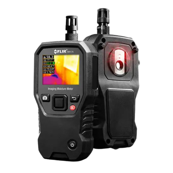 Teledyne Flir Mr176 Kit5 front and back view black device thermal display.