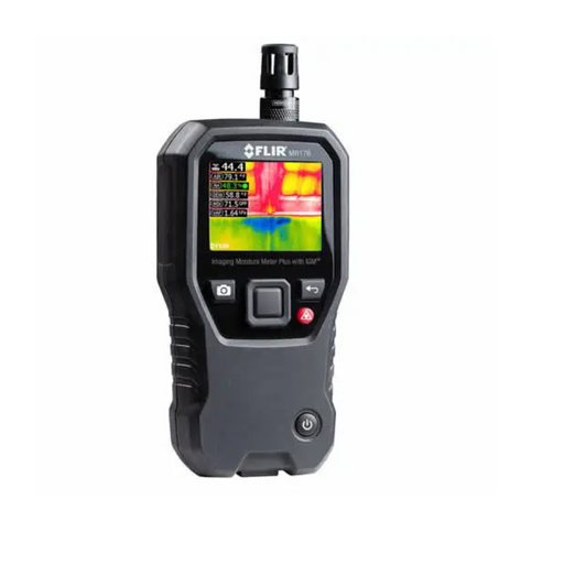 Teledyne Flir Mr176 Kit5 front view black device color thermal screen.