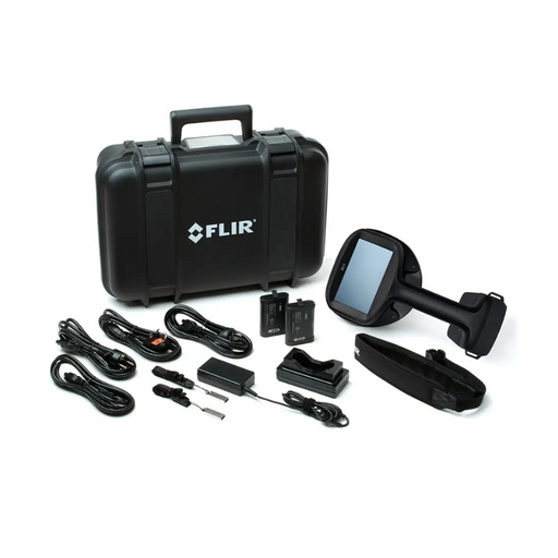 Teledyne Flir Si1 Ld accessory kit black case with cables and detector.