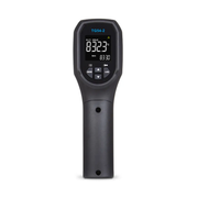 Teledyne Flir Sv89 Remote Vibration Temperature Sensor front view digital screen black body.