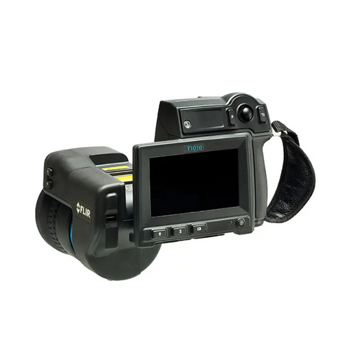 Teledyne Flir T1010 12 hd thermal camera rear view large screen side handle.