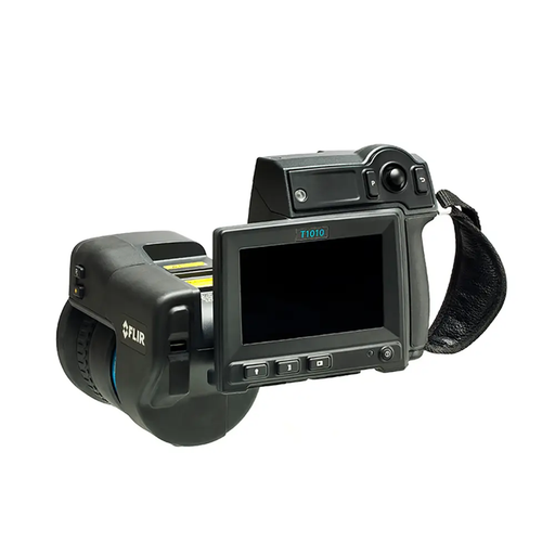 Teledyne Flir T1010 45 Nist rear view digital thermal camera with screen and controls.