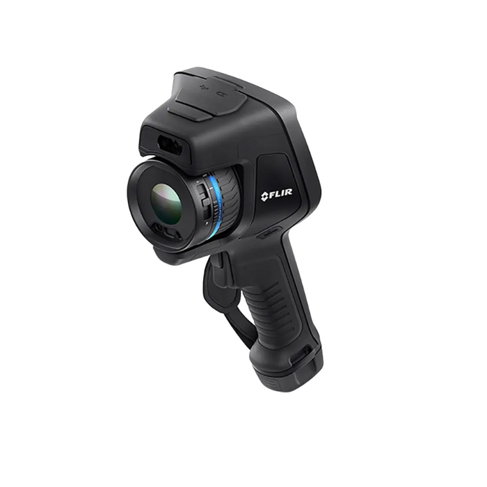 Teledyne Flir T530 24 close up lens black and blue focus ring.