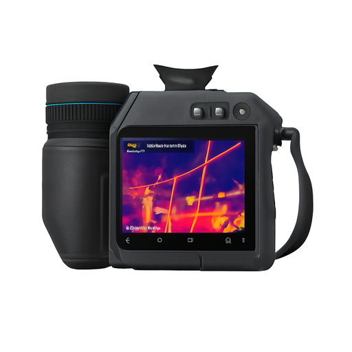 Teledyne Flir T840 back view thermal camera black exterior large screen thermal display