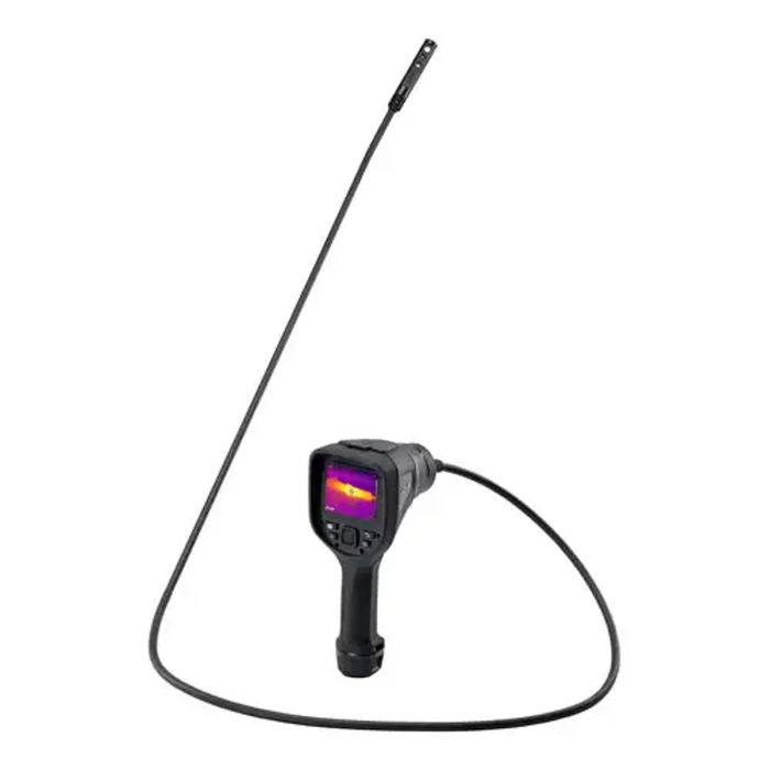 Teledyne Flir Vs290 33 Thermal Msx Videoscope thermal screen display on black handle.