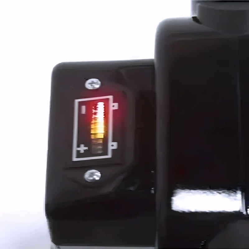 Tornado 17 Ultra High Speed Battery Operated Burnisher closeup battery indicator black panel