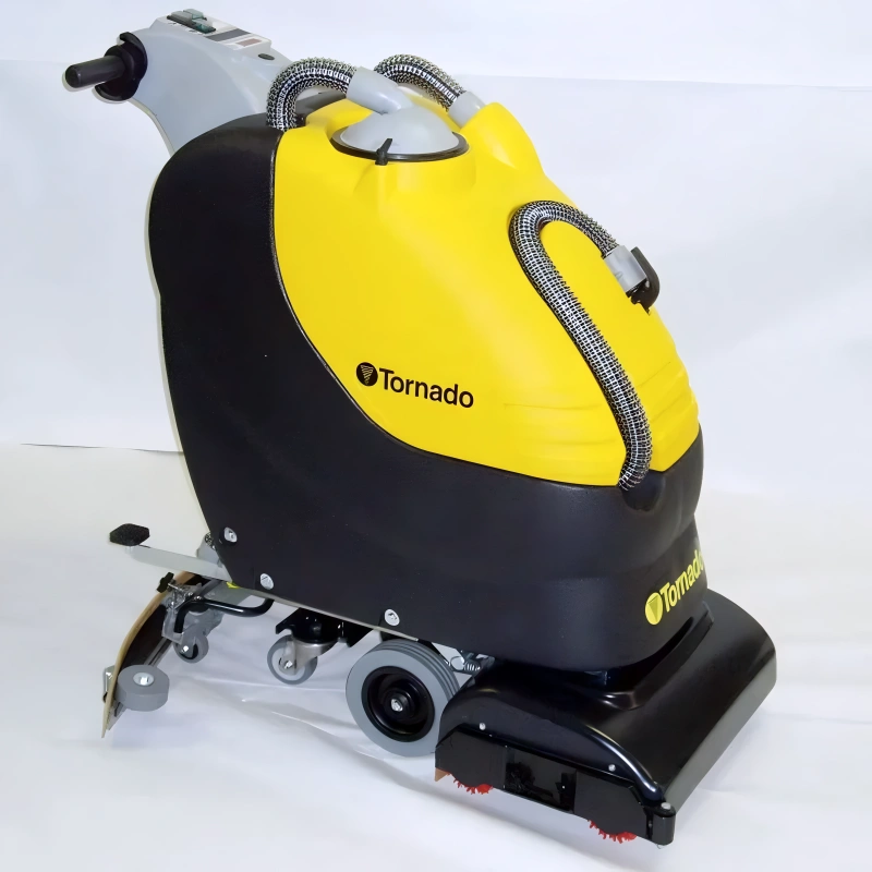 Tornado 18 11 Compact Cylindrical side view yellow black housing.